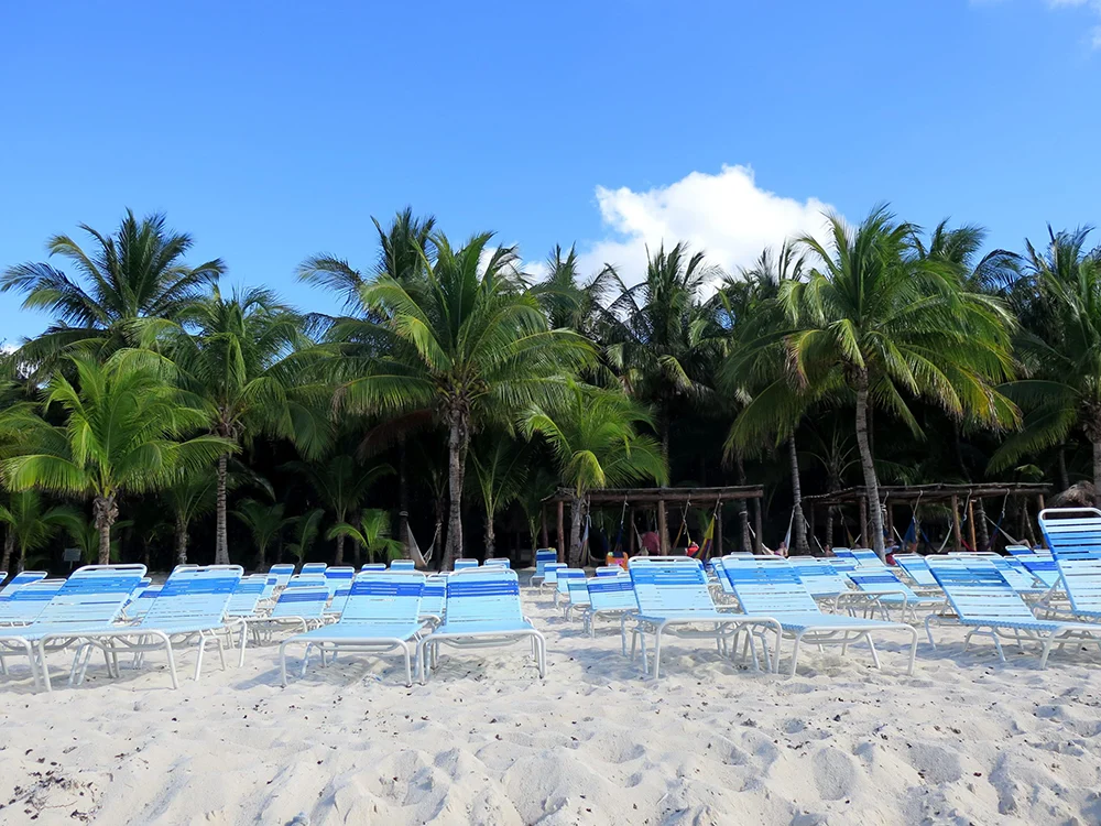 Tipy na pláže na mexickom ostrove Cozumel